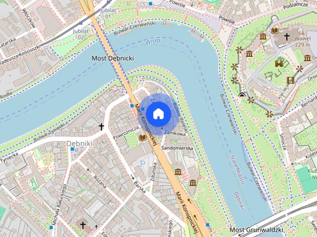 Kraków, Dębniki nieduże mieszkanko z antresolą 1700 zł