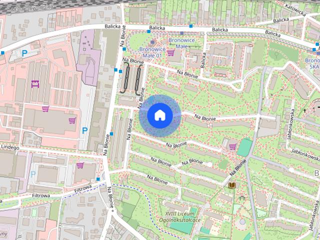 Kraków Kraków Krowodrza, ul. Na Błonie