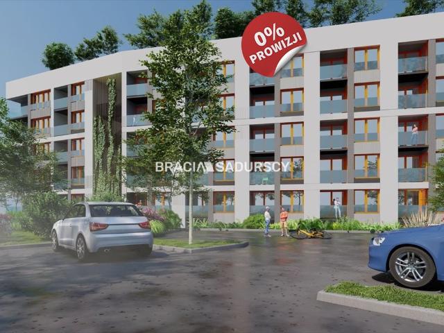 Nowoczesne 2 pokojowe mieszkanie 39 m2 z zielonym tarasem