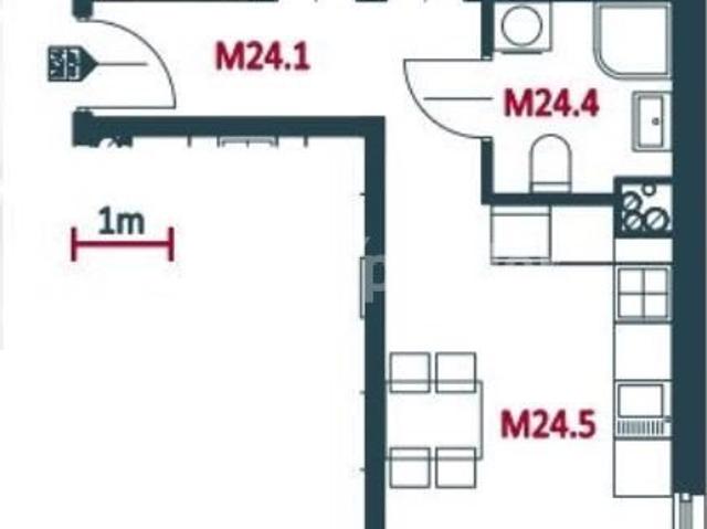 Kraków, Nowa Huta, Sasanek, 47 m2