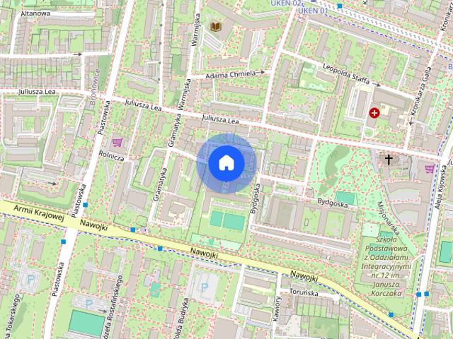 Kraków Skarbińskiego dwa oddzielne pokoje 44m2