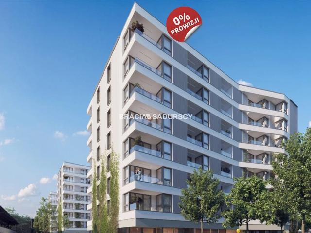 Nowoczesne 3 pokojowe mieszkanie z balkonem w Krakowie
