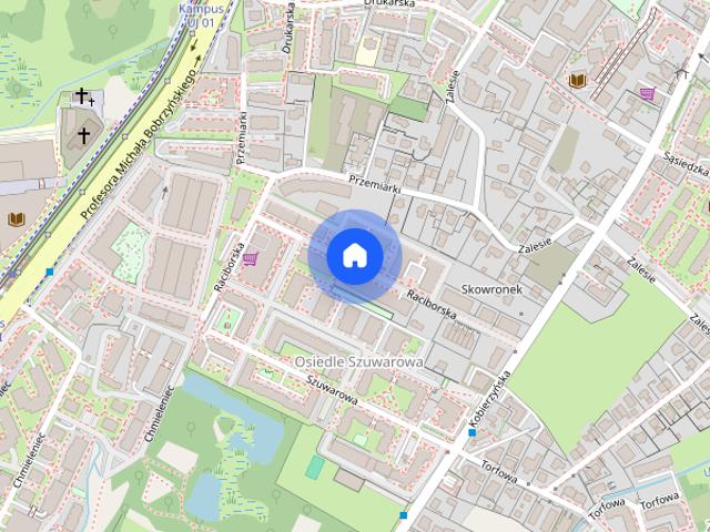 Kraków Ruczaj Raciborska 35m