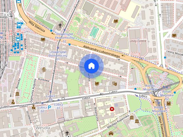 Kraków Topolowa – 2 pokojowe mieszkanie blisko Ronda Mogilskiego