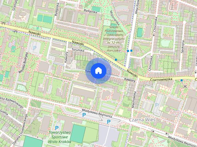 Kraków, ul. Kawiory 39, jasne 2 pokojowe, wyposażone, II p, 46 m²