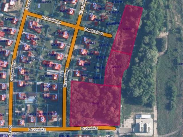 Krasickiego i Drobniaka 9 244 m², Brzeszcze