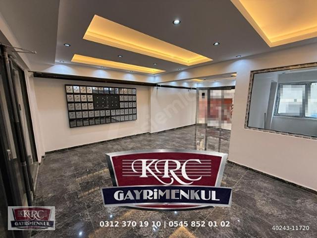 KRC'DEN SIFIR BİNADA GİYİNME ODALI KİLERLİ 3+1 SATILIK DAİRE