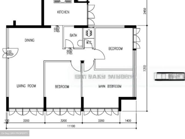 Kreta Ayer Road Bukit Merah, HDB 4 Rooms