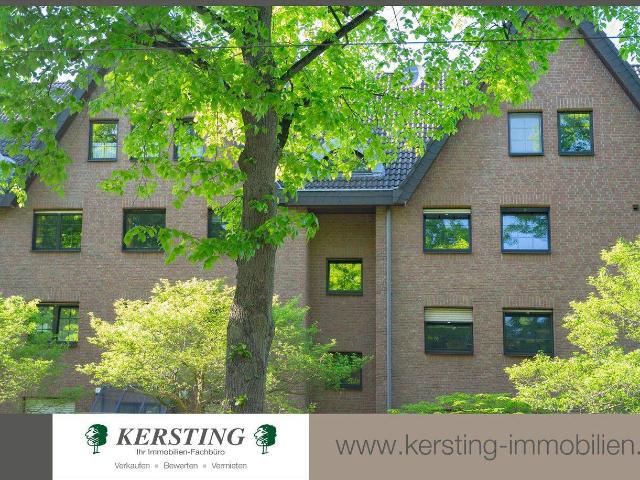 Krefeld Bockum: Solide Eigentumswohnung mit Balkon und Tiefgaragenstellplatz am Zoo!