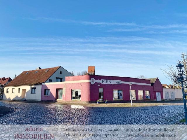 KREMMEN MEHRFAMILIENHAUS und GEWERBE mit viel Entwicklungspotential Stadtkern