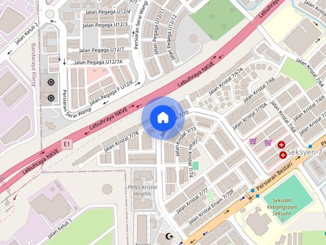 Kristal Heights, Seksyen 7, Shah Alam