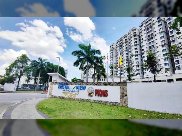 Kristal View Condominium @ Seksyen 7 Shah Alam Partially Furnished