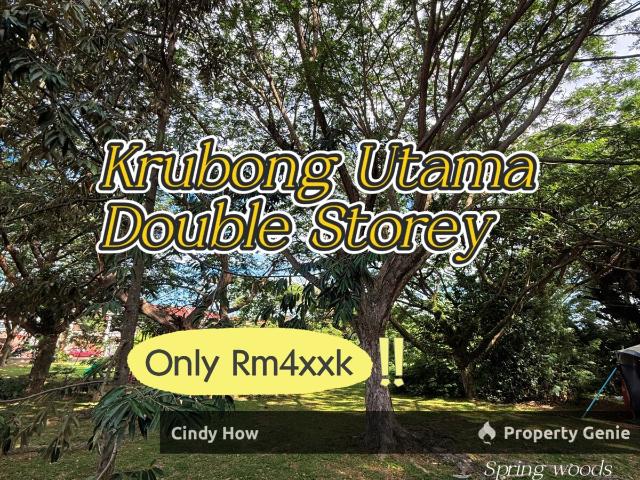 Krubong Utama Double Storey For Sale