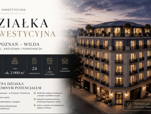 Krzyżowa 600 m², Poznań