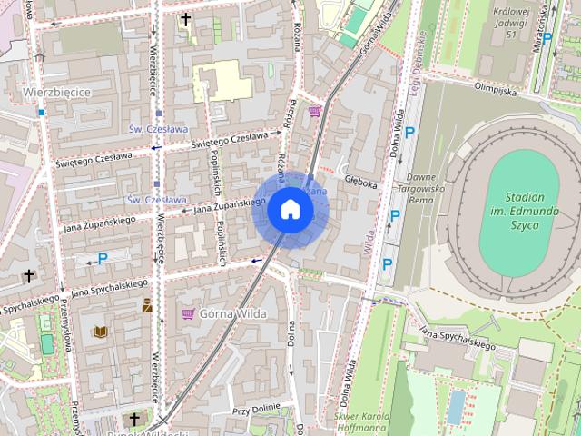 Kwatera mieszkanie dla pracowników. Poznań Wilda. TV/internet/