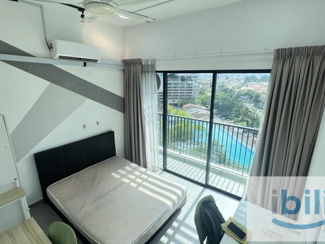 Ktm petaling stationbalcony middle room| dsand residences oldklangroad midvalley bangsar south