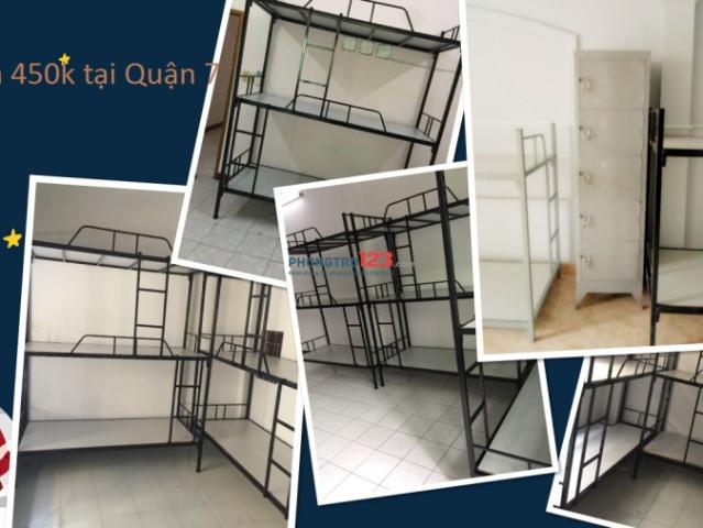 KTX cho thuê giá 450k tại 152 Nguyễn Thị Thập, Quận 7