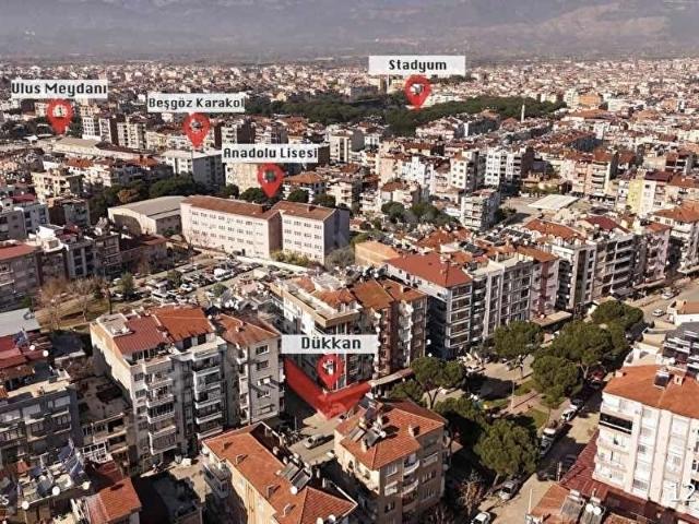 Küçük Menderes'ten Ödemiş Beşgöz Mevkiinde Satılık Dükkan