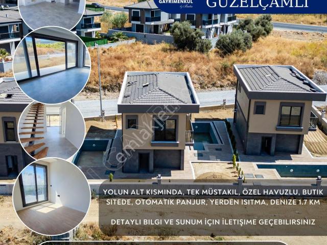 Kuşadası Güzelçamlı Da Tek Müstakil Özel Havuzlu 4+1 Sıfır Yazlık