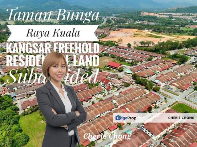 Kuala Kangsar Taman Bunga Raya Freehold Residential Land Subdivided