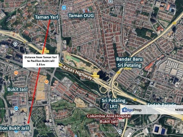 Kuala Lumpur 3 Adjoining Bungalow Land For Sale