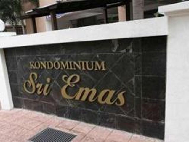 Kuala Lumpur City Centre Partially Furnished Sri Emas City Centre Condominium For Rent