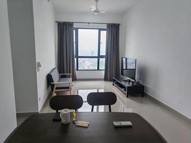 Kuala Lumpur Kepong Partially Furnished Residensi AVA Kiara Bay Service Residence For Rent