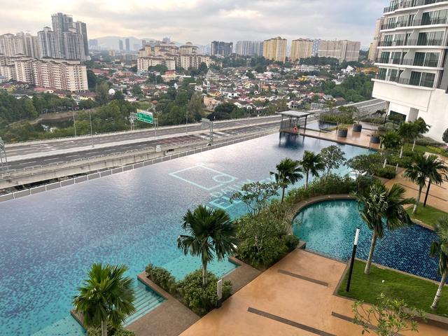 Kuala Lumpur KLCC Fully Furnished Datum Jelatek Residence Apartment For Rent