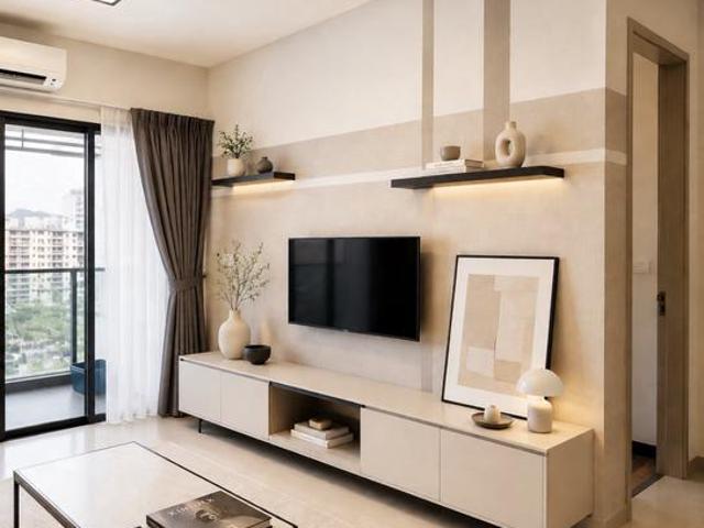 Kuala Lumpur Old Klang Road Fully Furnished Riverville Residences Condominium For Rent
