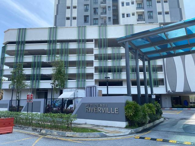 Kuala Lumpur Old Klang Road Fully Furnished Riverville Residences Condominium For Rent