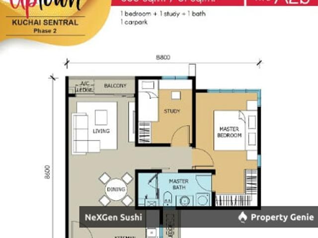 Kuchai Sentral Residences Save RM 77,900