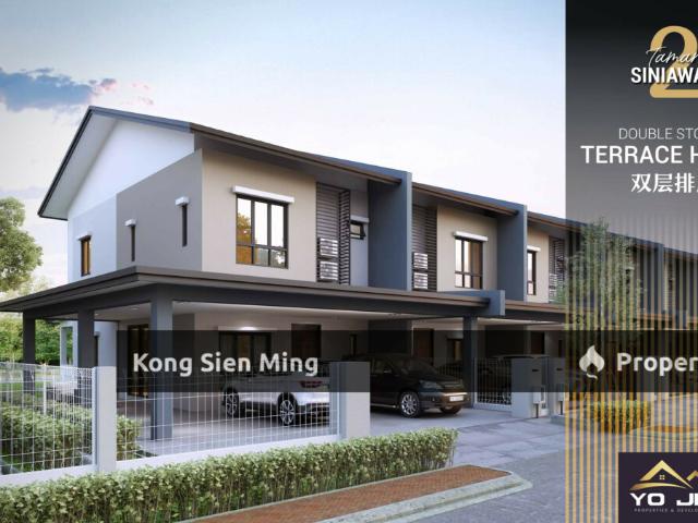 Kuching Double Storey Terrace at Taman Siniawan 2
