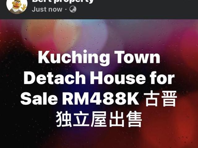 Kuching Town Detach House for Sale