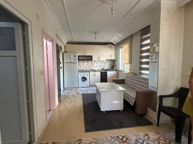 Kültürde 1+1 Geniş Ful Eşyalı Yüksek Giriş Balkonlu Kiralık Daire