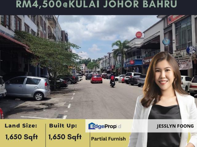 Kulai, 4 Storey Shop Lot