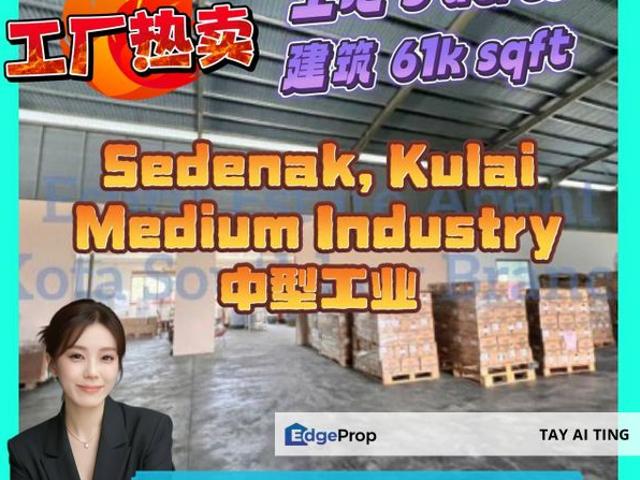 Sedenak Kulai Medium Industry Detached Factory