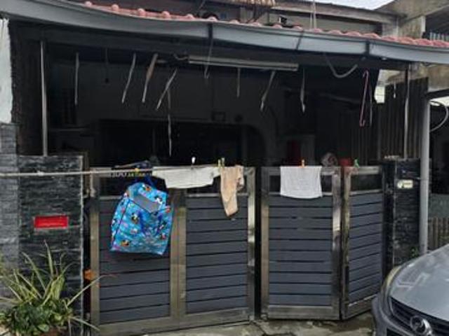 kulai double storey low cost full loan for sales
