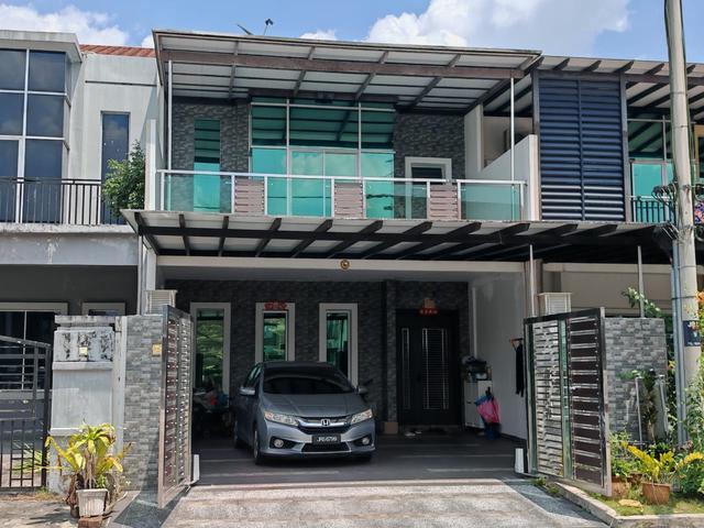 Kulai ioi fully renovated fully furnished double storey terrace house
