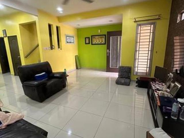Kulai Indahpura Cempaka double storey terrace house for sale