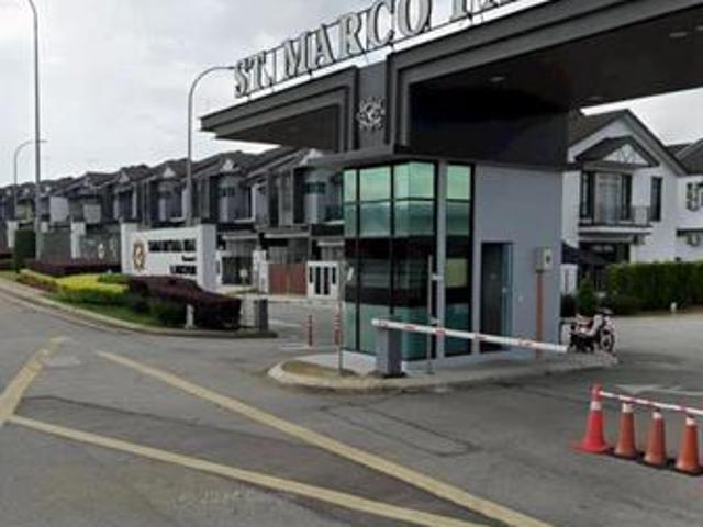 Kulai Saint St Marco Park Taman Mutiara Hijau Phase 1 Ori Gated Guard