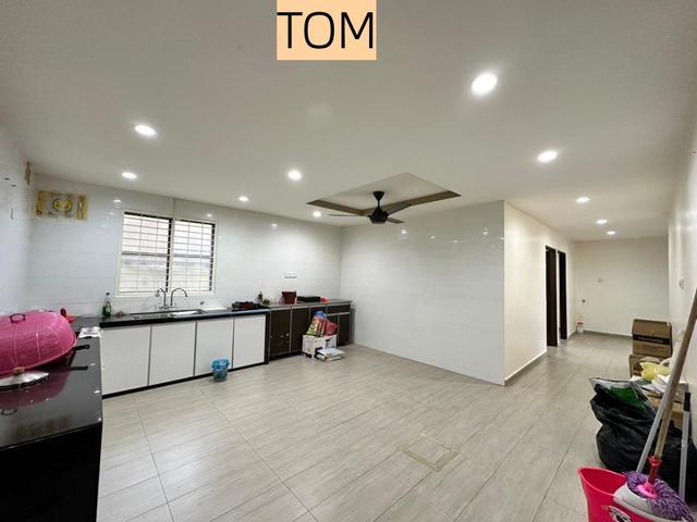 Kulim Taman Seroja SemiD Newly Renovated expanded kitchen