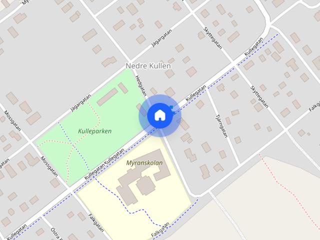 Kullegatan, Koskullskulle
