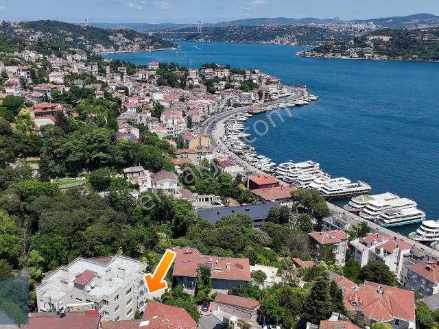 Kuruçeşme'de Şahane Boğaz Manzaralı Geniş Kullanımlı Daire