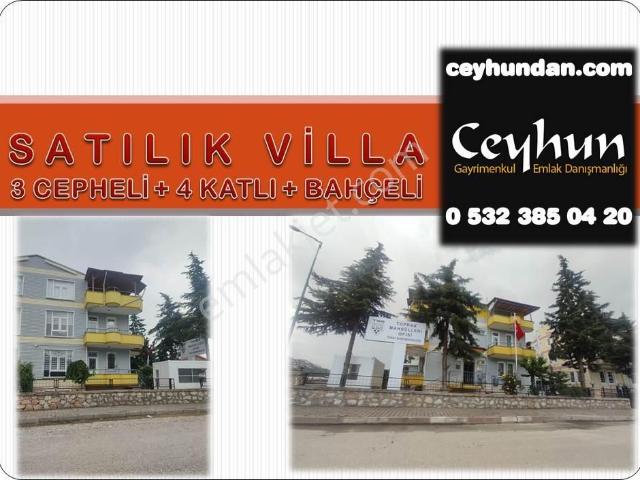Panoramik Teraslı Tripleks 7+1 Satılık Bahçeli Köşe Başı Villa