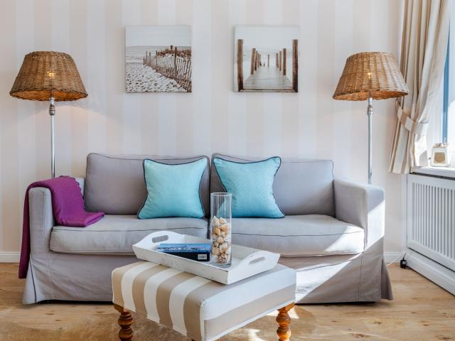 Kuschelnest mit Meeresrauschen in Westerland