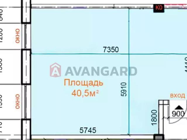 квартира 40 m2 Соборный Жовтневый