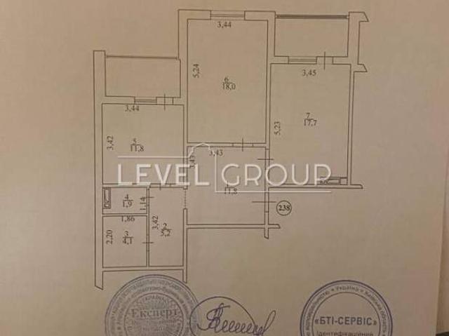 квартира 78 m2 Киев