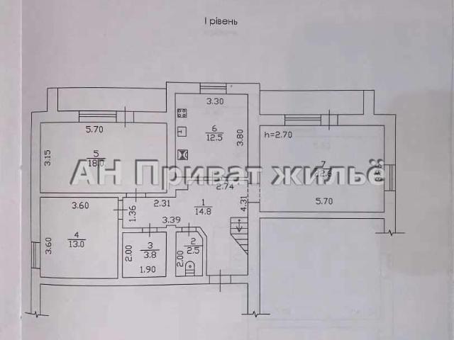 квартира 205 m2 Киевский