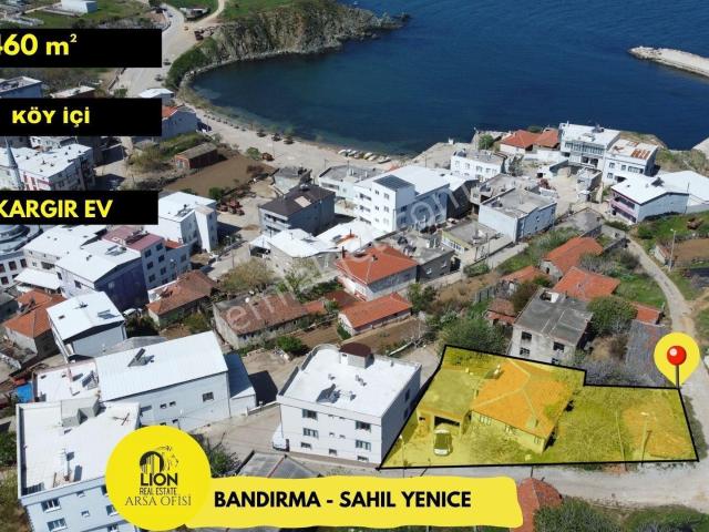 Lıon Emlak'tan Bandırma Sahil Yenice'de Köyiçi Denize Yakın Fırsat Müstakil Ev