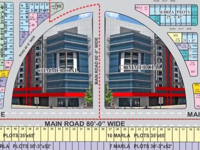 L block Corner commercial for sale In Al Rehman Garden Lahore Al Rehman Garden ID 38133